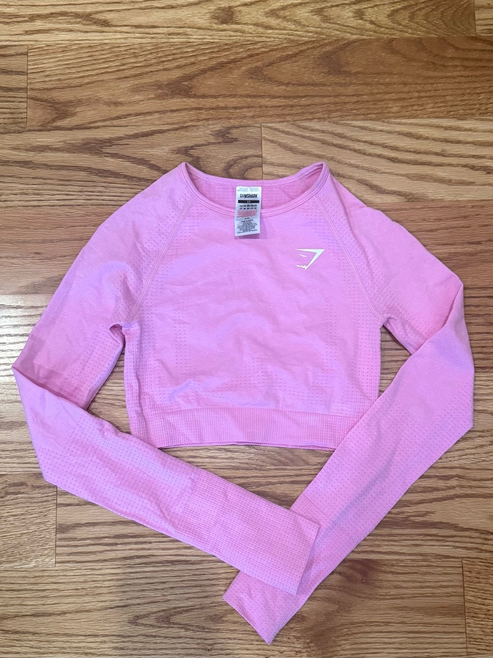 Gymshark Pink Performance Long Sleeve Tee